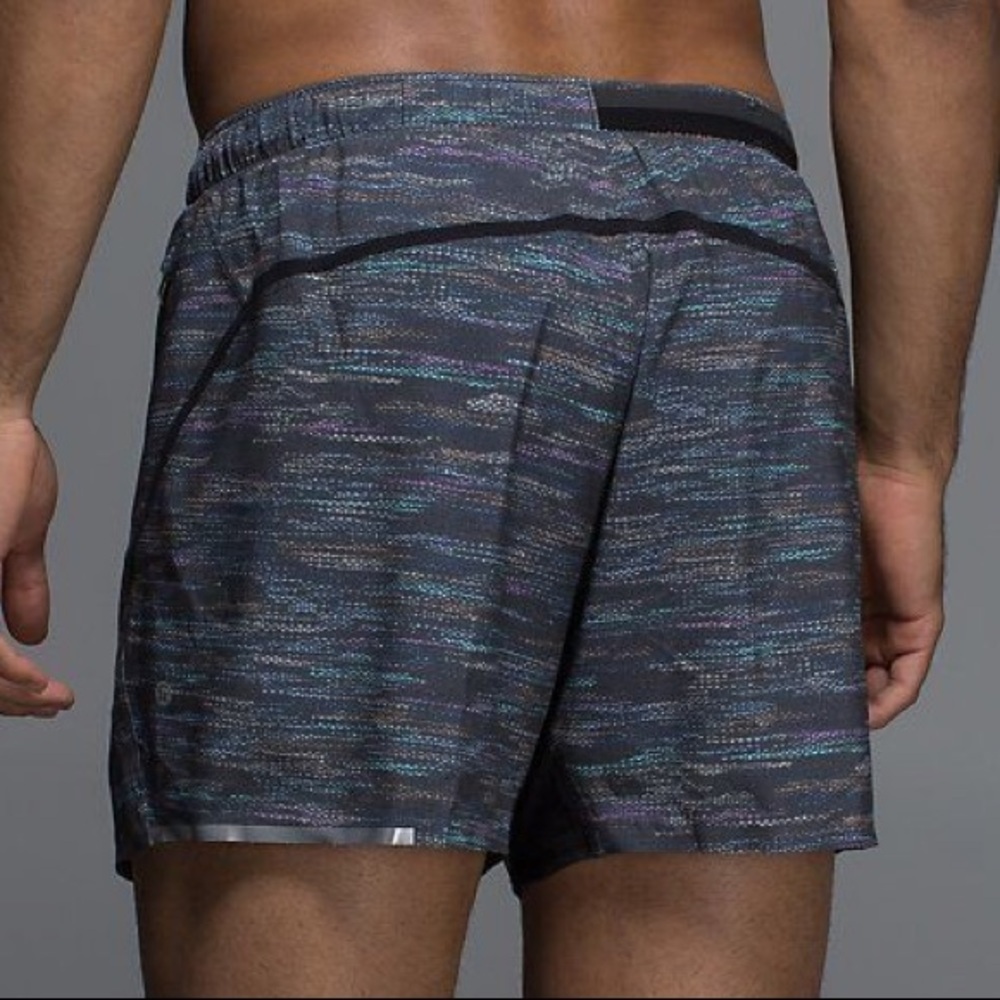 Lululemon Surge Shorts Mens Size Small 7" Lux‎ Reflective Running Athletic Short